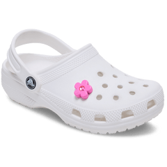 Women|Men Bright Pink Flower With Gem Jibbitz™ charms | Crocs Outlet