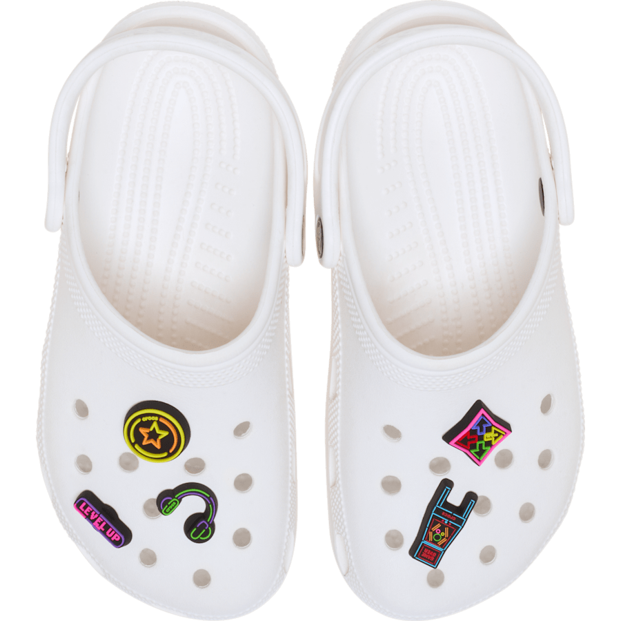 Women|Men|Jibbitz™ Charms Level Up Gamer 5 Pack Jibbitz™ charms | Crocs On sale