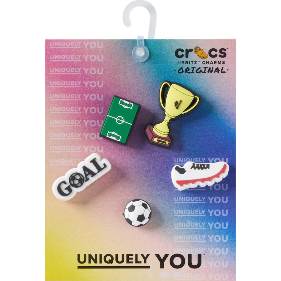 Women|Men|Jibbitz™ Charms Soccer Star 5 Pack Jibbitz™ charms | Crocs