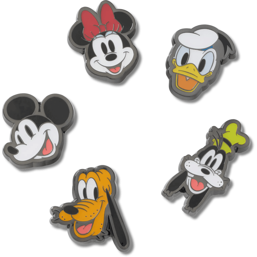 Women|Men|Kids|Jibbitz™ Charms Mickey & Friends Elevated 5-pack Jibbitz Shoe Charm | Crocs