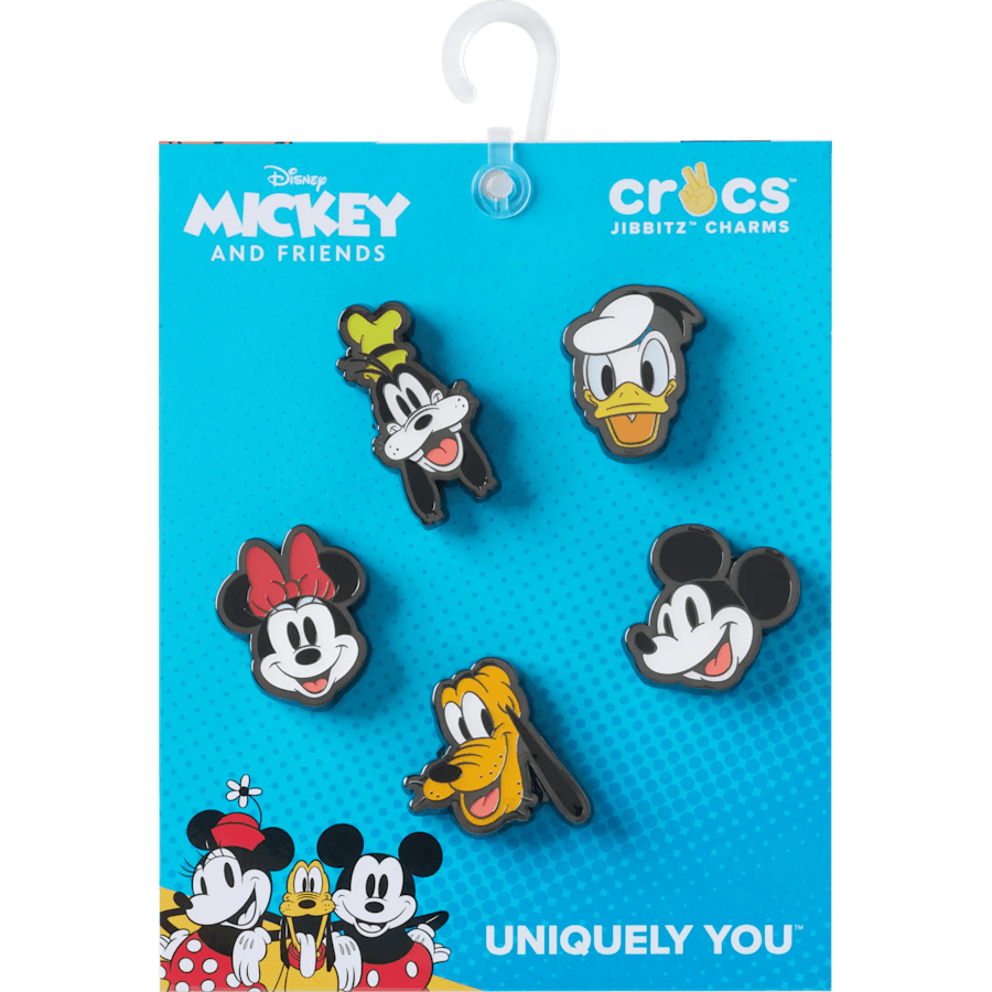 Women|Men|Kids|Jibbitz™ Charms Mickey & Friends Elevated 5-pack Jibbitz Shoe Charm | Crocs