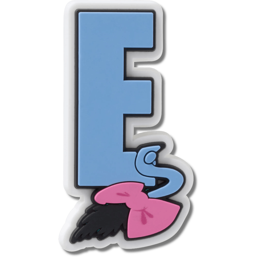 Women|Men|Kids|Jibbitz™ Charms Disney Character Letter E Jibbitz™ charms | Crocs Sale