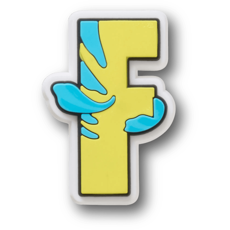 Women|Men|Kids|Jibbitz™ Charms Disney Character Letter F Jibbitz™ charms | Crocs For sale