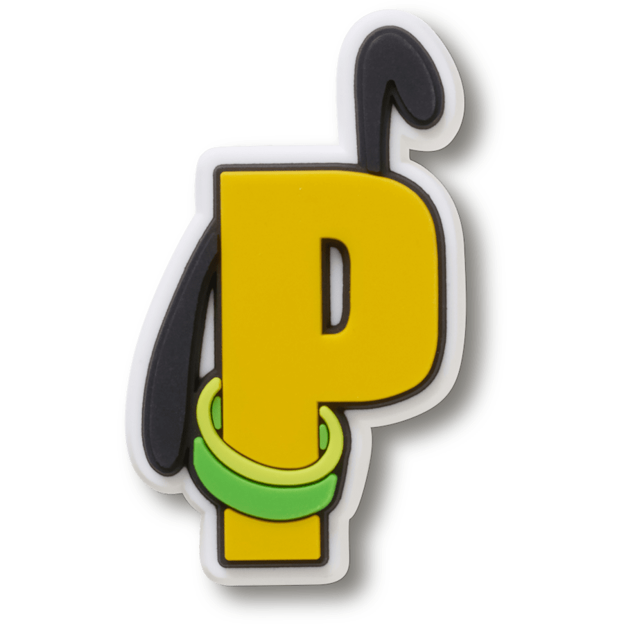 Women|Men|Kids|Jibbitz™ Charms Disney Character Letter P Jibbitz™ charms | Crocs On sale