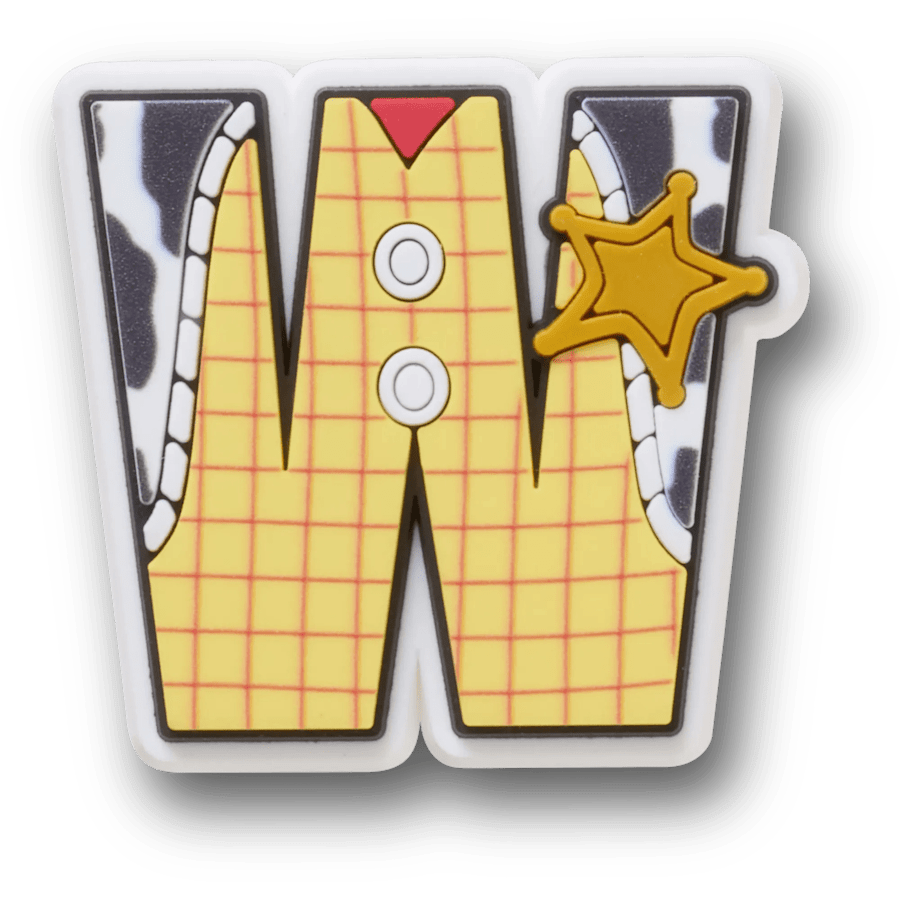 Women|Men|Kids|Jibbitz™ Charms Disney Character Letter W Jibbitz™ charms | Crocs Sale