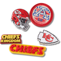 Women|Men|Jibbitz™ Charms NFL Kansas City Chiefs 5 Pack Jibbitz Shoe Charm | Crocs On sale