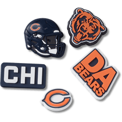 Women|Men|Jibbitz™ Charms NFL Chicago Bears 5 Pack Jibbitz Shoe Charm | Crocs us