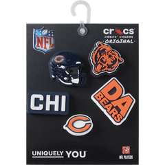 Women|Men|Jibbitz™ Charms NFL Chicago Bears 5 Pack Jibbitz Shoe Charm | Crocs us