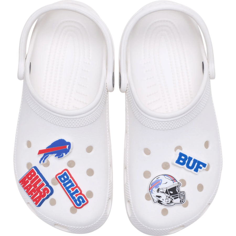 Women|Men|Jibbitz™ Charms NFL Buffalo Bills 5 Pack Jibbitz Shoe Charm | Crocs For sale