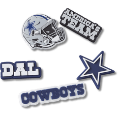 Women|Men|Jibbitz™ Charms NFL Dallas Cowboys 5 Pack Jibbitz Shoe Charm | Crocs On sale