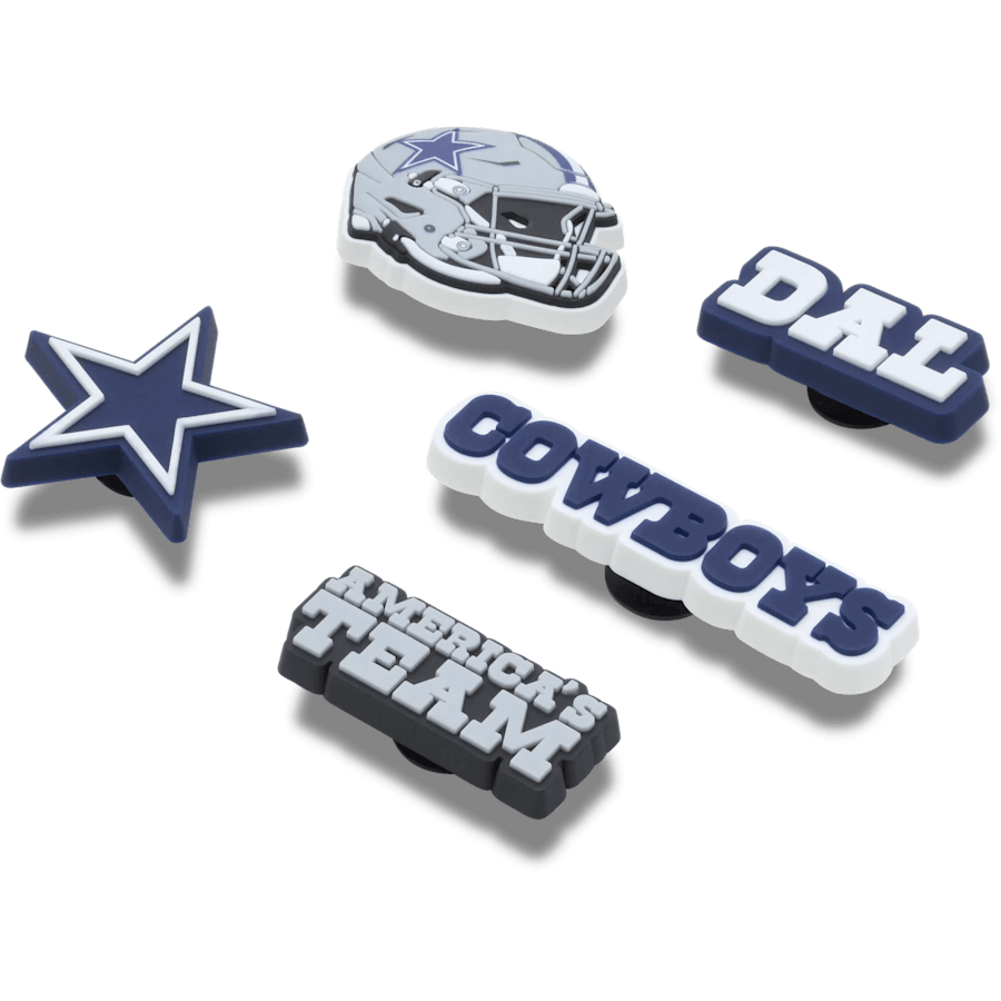 Women|Men|Jibbitz™ Charms NFL Dallas Cowboys 5 Pack Jibbitz Shoe Charm | Crocs On sale