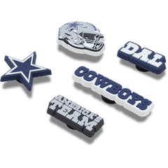 Women|Men|Jibbitz™ Charms NFL Dallas Cowboys 5 Pack Jibbitz Shoe Charm | Crocs On sale