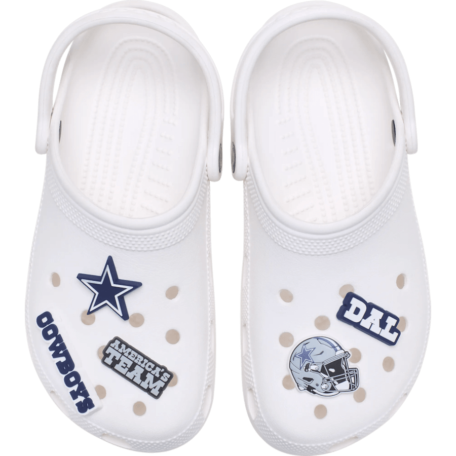 Women|Men|Jibbitz™ Charms NFL Dallas Cowboys 5 Pack Jibbitz Shoe Charm | Crocs On sale