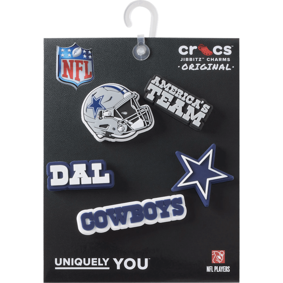 Women|Men|Jibbitz™ Charms NFL Dallas Cowboys 5 Pack Jibbitz Shoe Charm | Crocs On sale