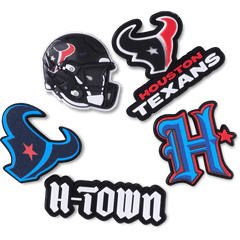 Women|Men|Jibbitz™ Charms NFL Houston Texans 5 Pack Jibbitz Shoe Charm | Crocs On sale
