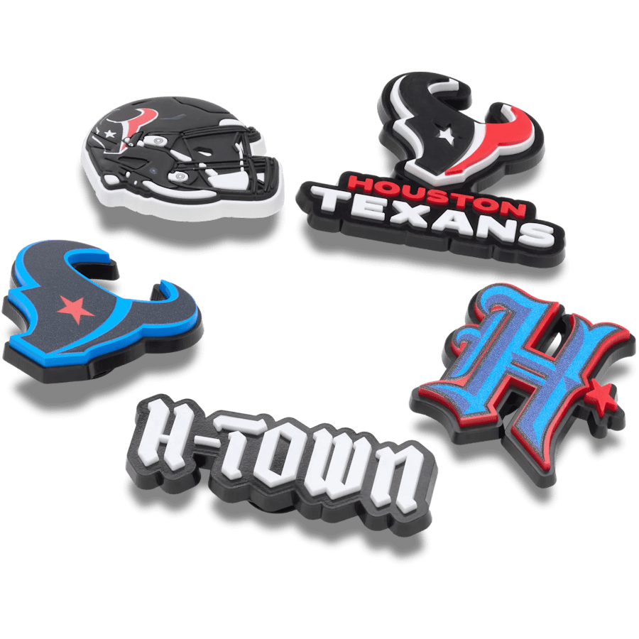Women|Men|Jibbitz™ Charms NFL Houston Texans 5 Pack Jibbitz Shoe Charm | Crocs On sale