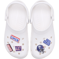 Women|Men|Jibbitz™ Charms NFL New York Giants 5 Pack Jibbitz Shoe Charm | Crocs Discount