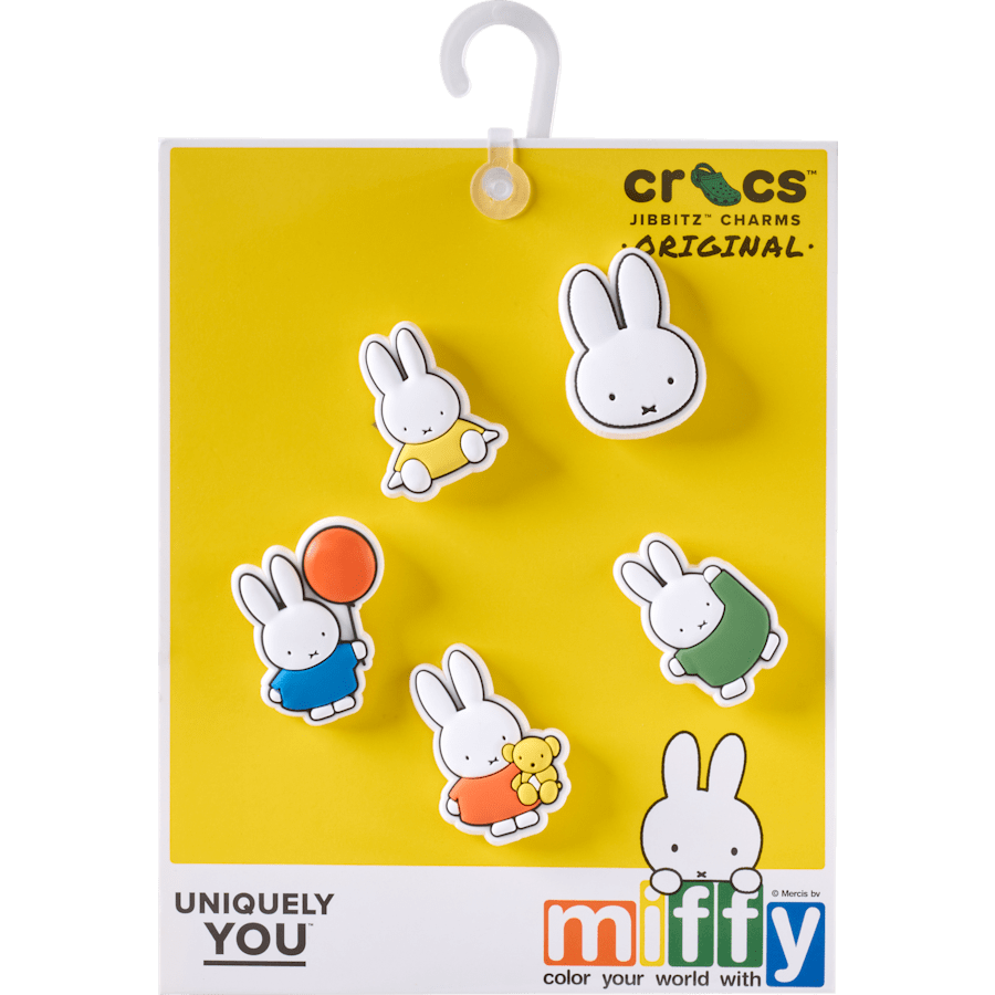 Women|Men|Jibbitz™ Charms Miffy 5 Pack Jibbitz™ charms | Crocs Outlet