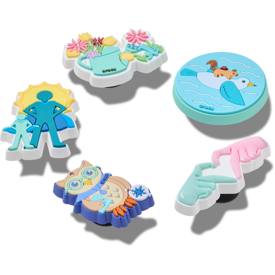 Women|Men|Jibbitz™ Charms Got Your Back 5 Pack Jibbitz™ charms | Crocs On sale