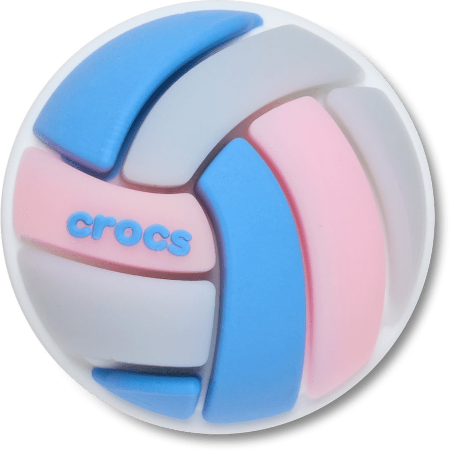 Women|Men 3D Pastel Volleyball Jibbitz™ charms | Crocs