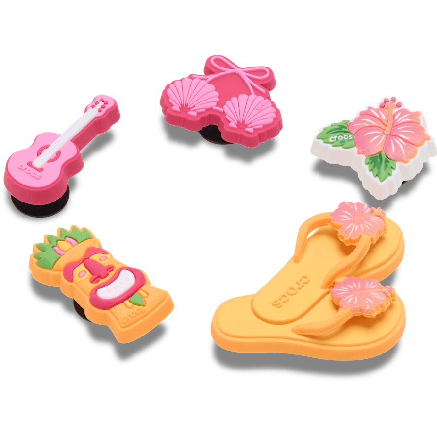 Women|Men|Jibbitz™ Charms Tiki Vacation 5 Pack Jibbitz™ charms | Crocs us