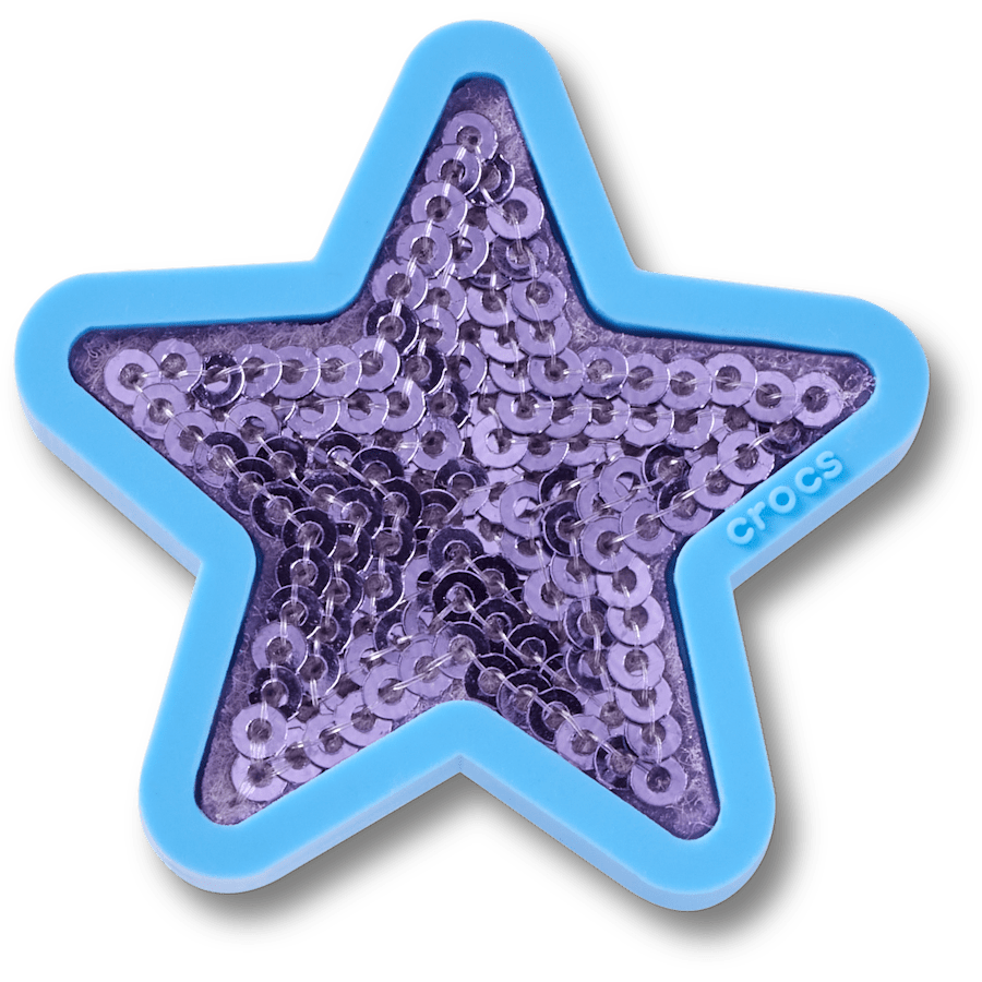 Women|Men Purple Sequin Star Jibbitz™ charms | Crocs Online