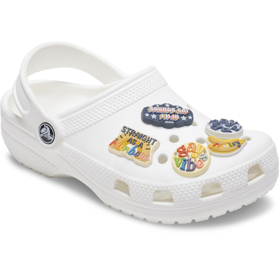 Women|Men|Jibbitz™ Charms Irreverent Pride 5 Pack Jibbitz™ charms | Crocs Outlet