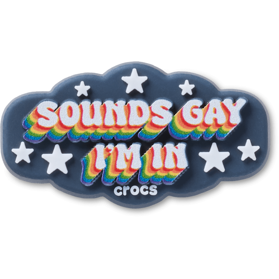 Women|Men Sounds Gay Im In Jibbitz™ charms | Crocs us