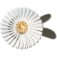 Women|Men Silver Sequin Flower Jibbitz™ charms | Crocs On sale