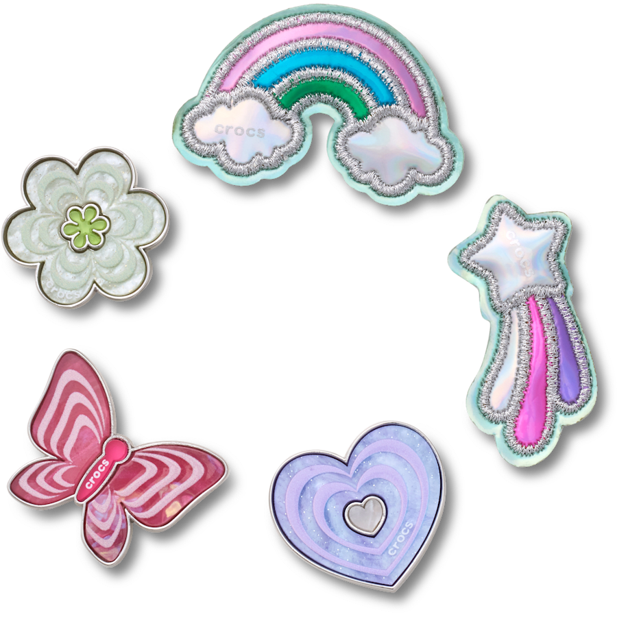 Women|Men|Jibbitz™ Charms Funky Girly Icons 5 Pack Jibbitz™ charms | Crocs Sale