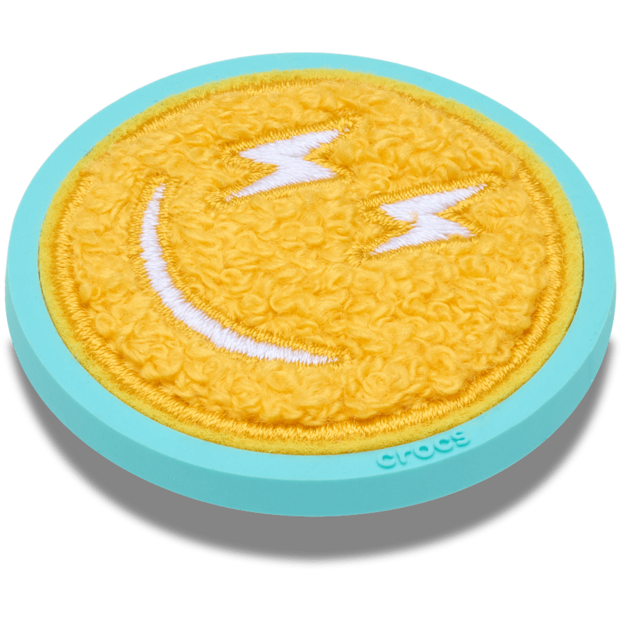 Women|Men Mega Chenille Happy Face Jibbitz™ charms | Crocs us