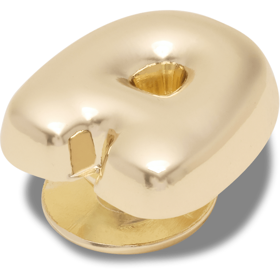 Women|Men|Jibbitz™ Charms Gold Bubble Letter A Jibbitz™ charms | Crocs Outlet