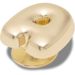 Women|Men|Jibbitz™ Charms Gold Bubble Letter A Jibbitz™ charms | Crocs Outlet