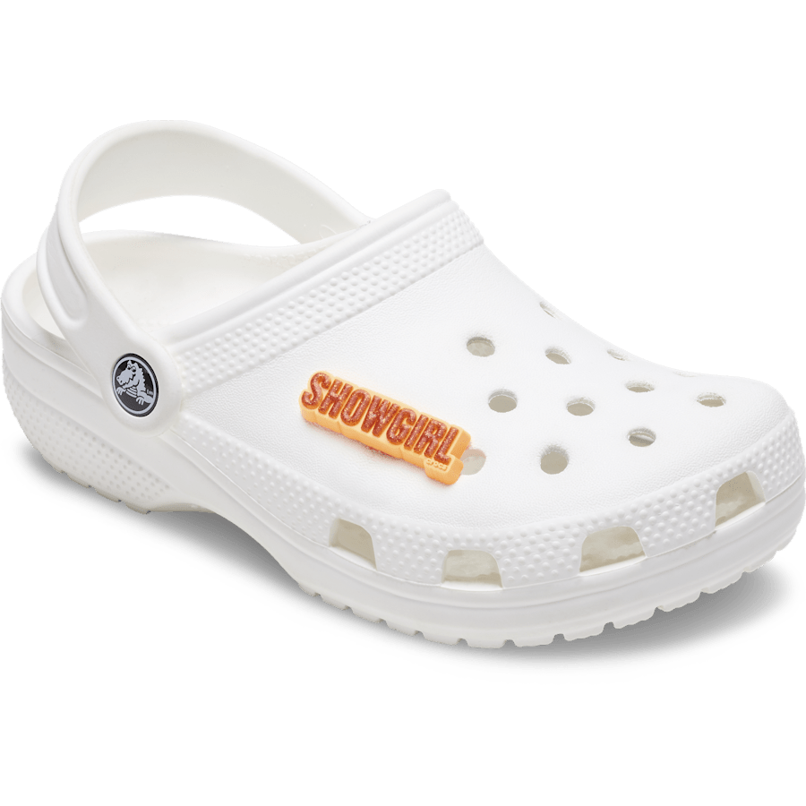 Women|Men|Jibbitz™ Charms Orange Glitter Sign Jibbitz™ charms | Crocs Near me