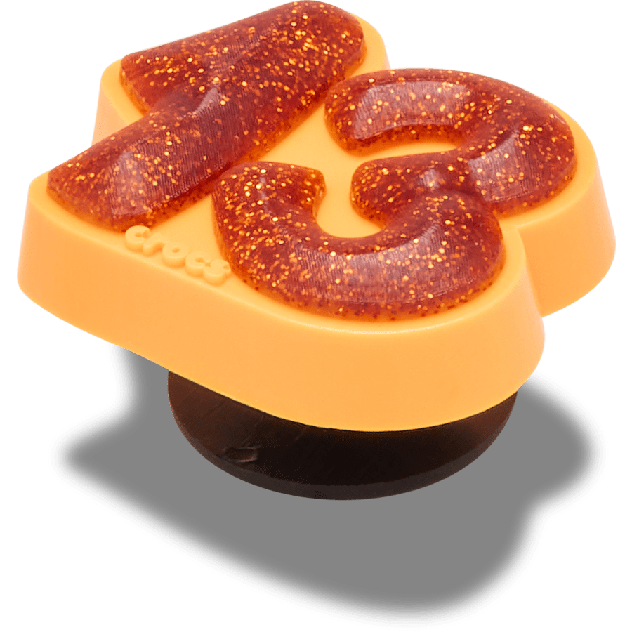 Women|Men|Jibbitz™ Charms Orange Sparkly Number 13 Jibbitz™ charms | Crocs Near me