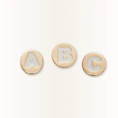 Women|Men|Jibbitz™ Charms Gold Letter A-Z Jibbitz Shoe Charm | Crocs Online