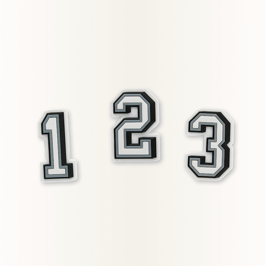 Women|Men|Jibbitz™ Charms Number 0-9 Jibbitz Shoe Charm | Crocs For sale
