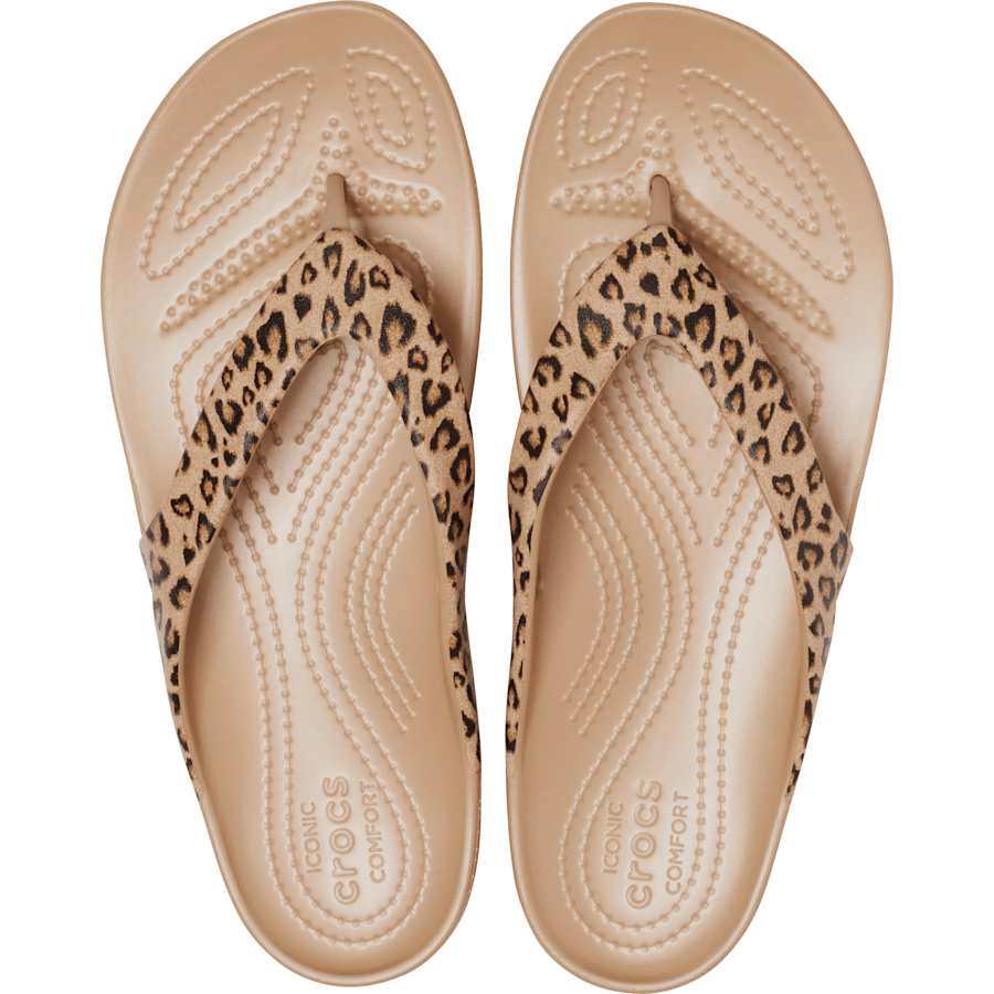 Women Women's Kadee II Leopard Flip | Crocs On sale