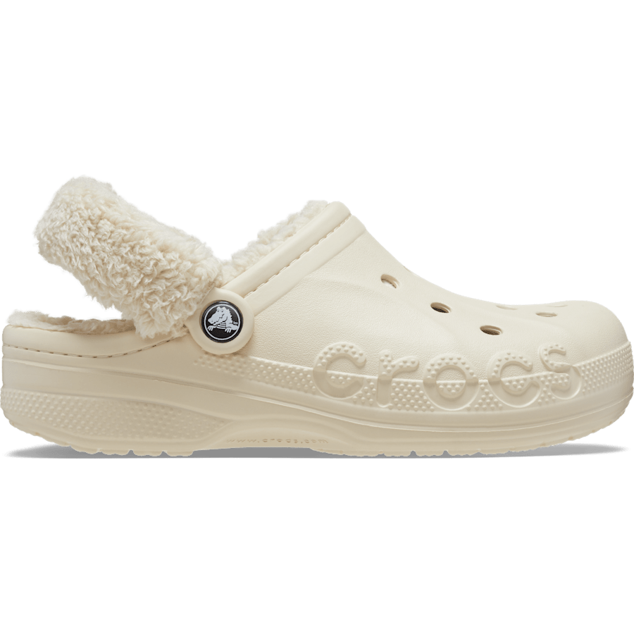 Women|Men Baya Lined Fuzz-Strap Clog | Crocs Outlet