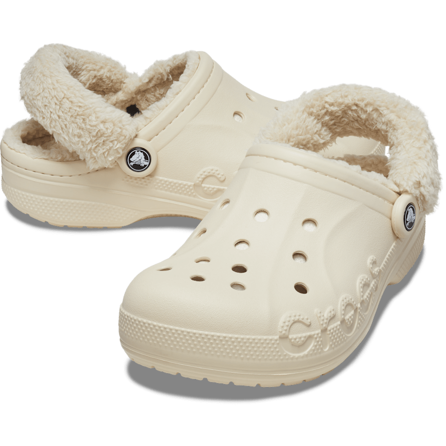 Women|Men Baya Lined Fuzz-Strap Clog | Crocs Outlet
