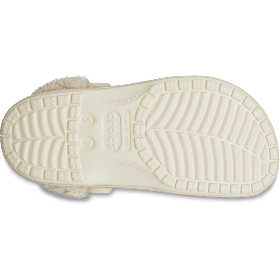 Women|Men Baya Lined Fuzz-Strap Clog | Crocs Outlet