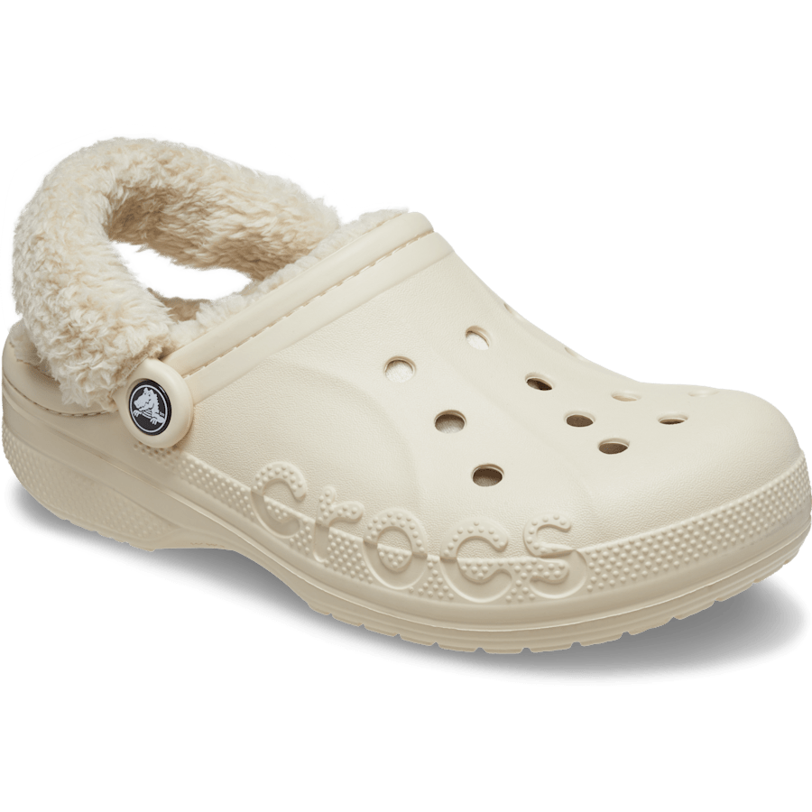 Women|Men Baya Lined Fuzz-Strap Clog | Crocs Outlet