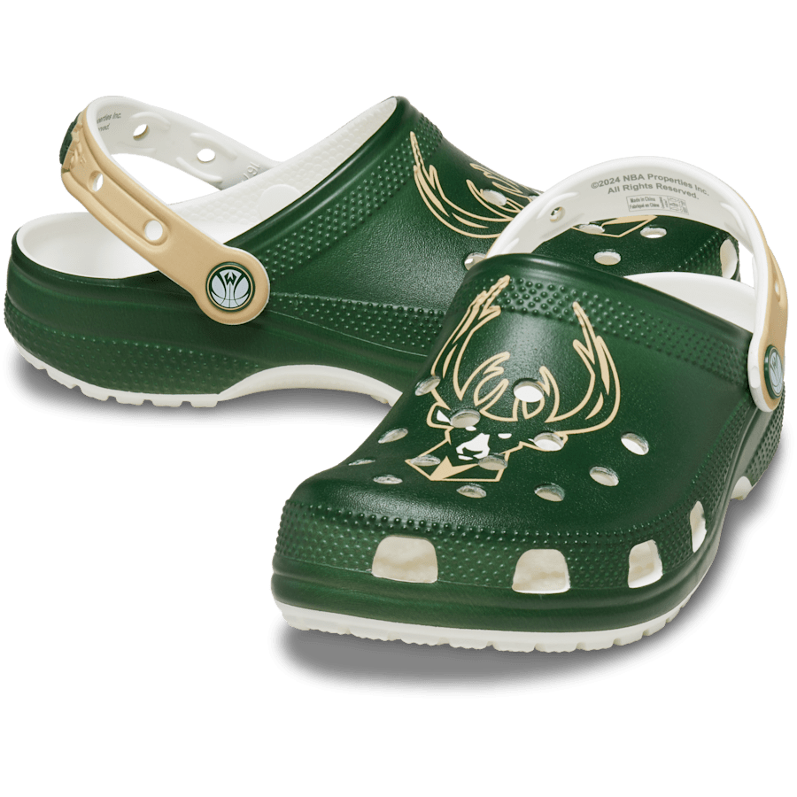 Women|Men NBA Milwaukee Bucks Classic Clog | Crocs On sale