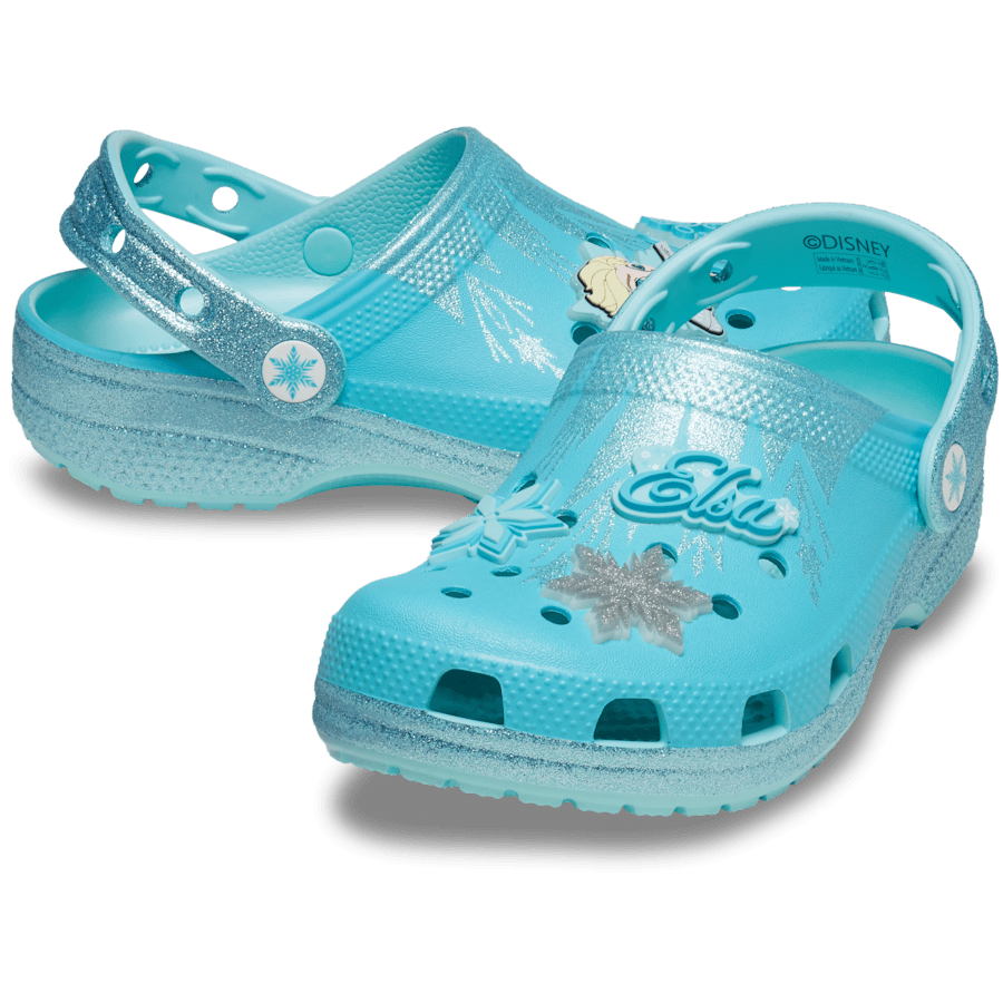 Kids Toddlers' Disney Frozen Elsa Classic Clog | Crocs Sale