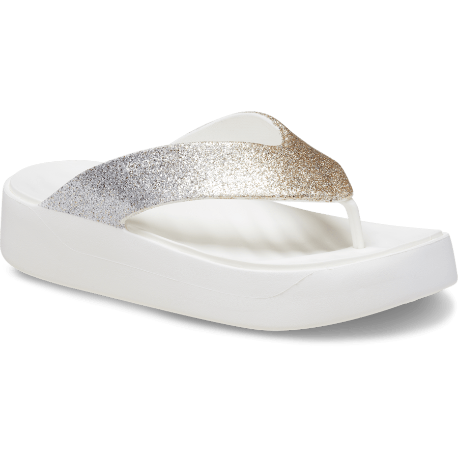 Women Getaway Chunky Glitter Platform Flip | Crocs