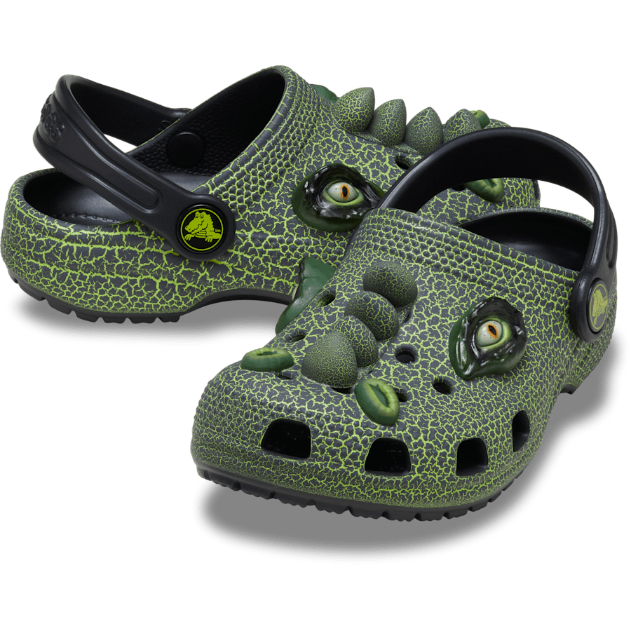 Kids Toddler Classic IAM Scary Dino Clog | Crocs For sale