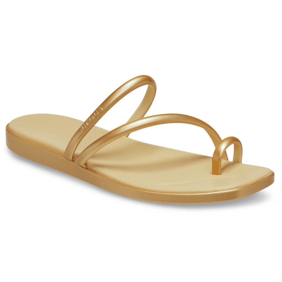 Women Women's Miami Metallic Toe Loop Sandal | Crocs For sale