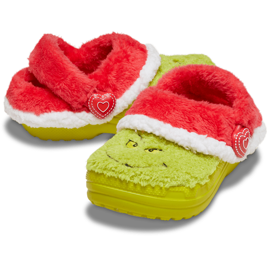 Kids Kid's The Grinch Classic Lined Clog- Crocs | Crocs On sale