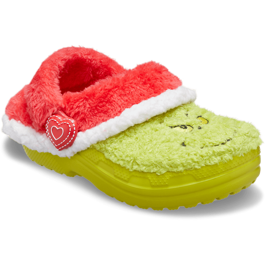 Kids Kid's The Grinch Classic Lined Clog- Crocs | Crocs On sale