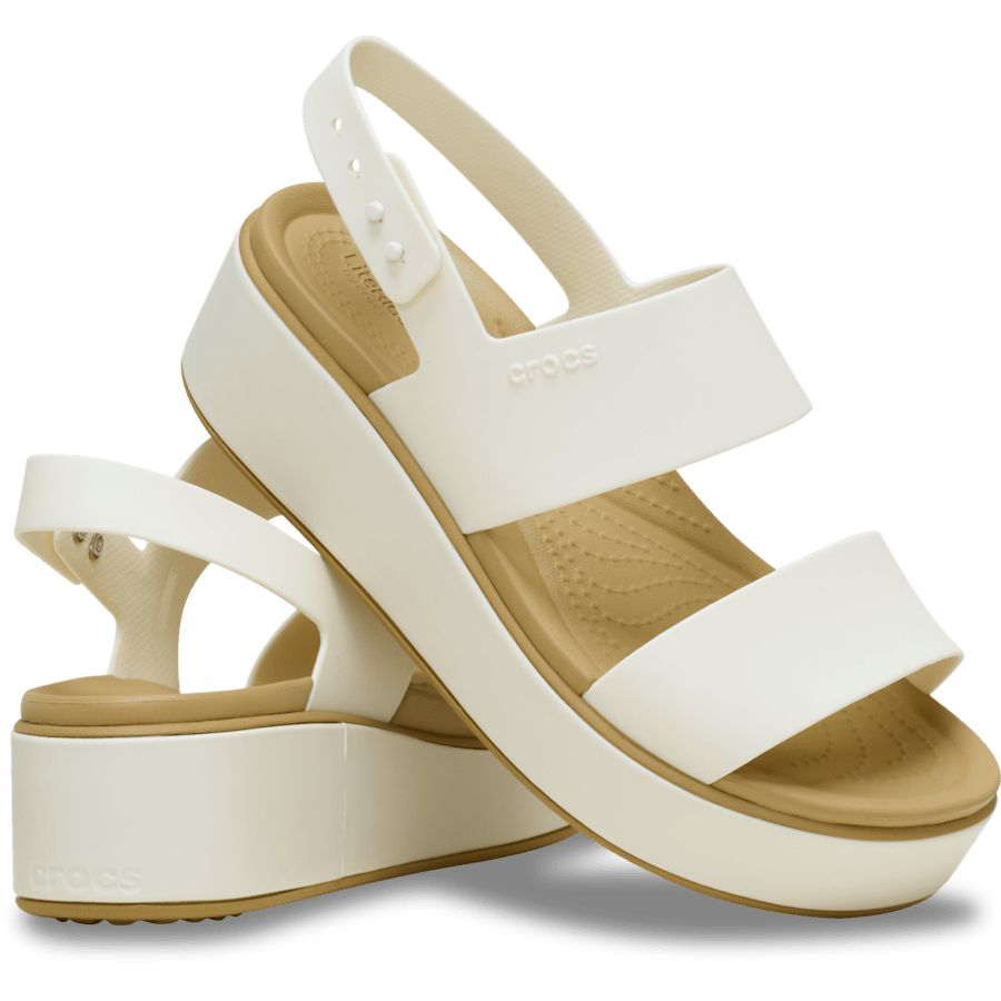 Women Brooklyn Matte Wrap Low Wedge | Crocs Sale
